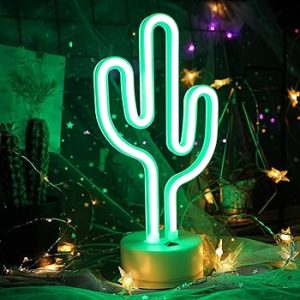 Lampe cactus led éclairer