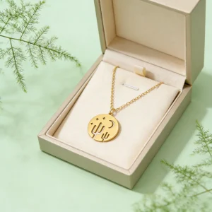 Pendentif Cactus plaqué or