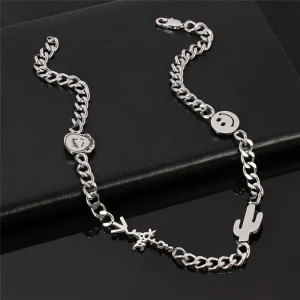Collier cactus Jack en argent