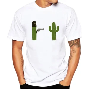 Tshirt cactus "haut les mains!"